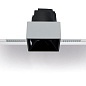 ART-SQF-180 LED светильник встраиваемый безрамочный полуповоротный Downlight   -  Встраиваемые светильники 